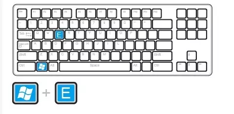 windows+E windows+E